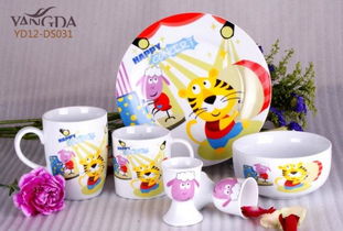 高品質(zhì)兒童與家庭餐具 符合歐洲食品安全標(biāo)準(zhǔn)的高溫白瓷貼花產(chǎn)品